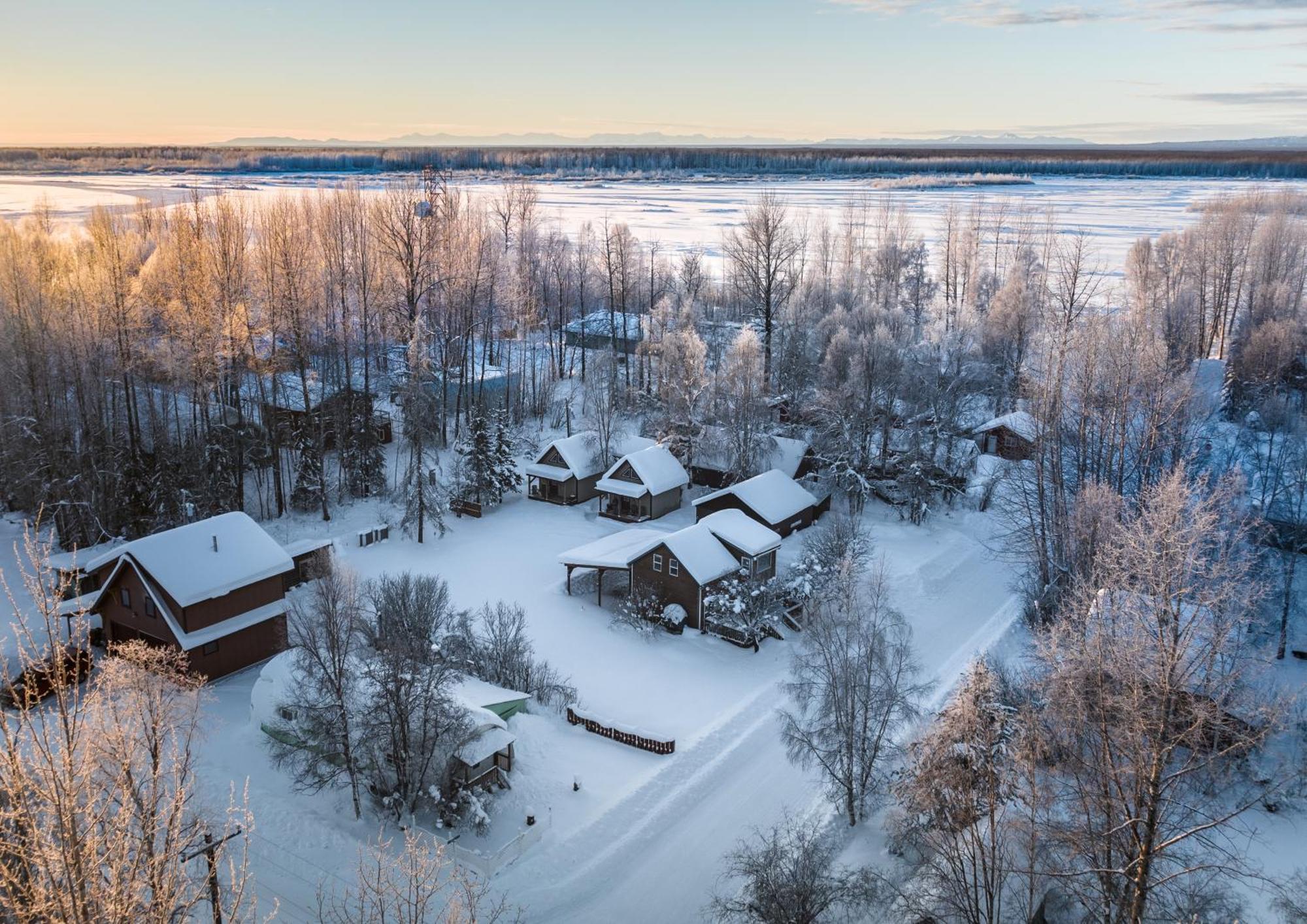 Downtown Talkeetna Cabin! Chulitna Cabin Exterior photo